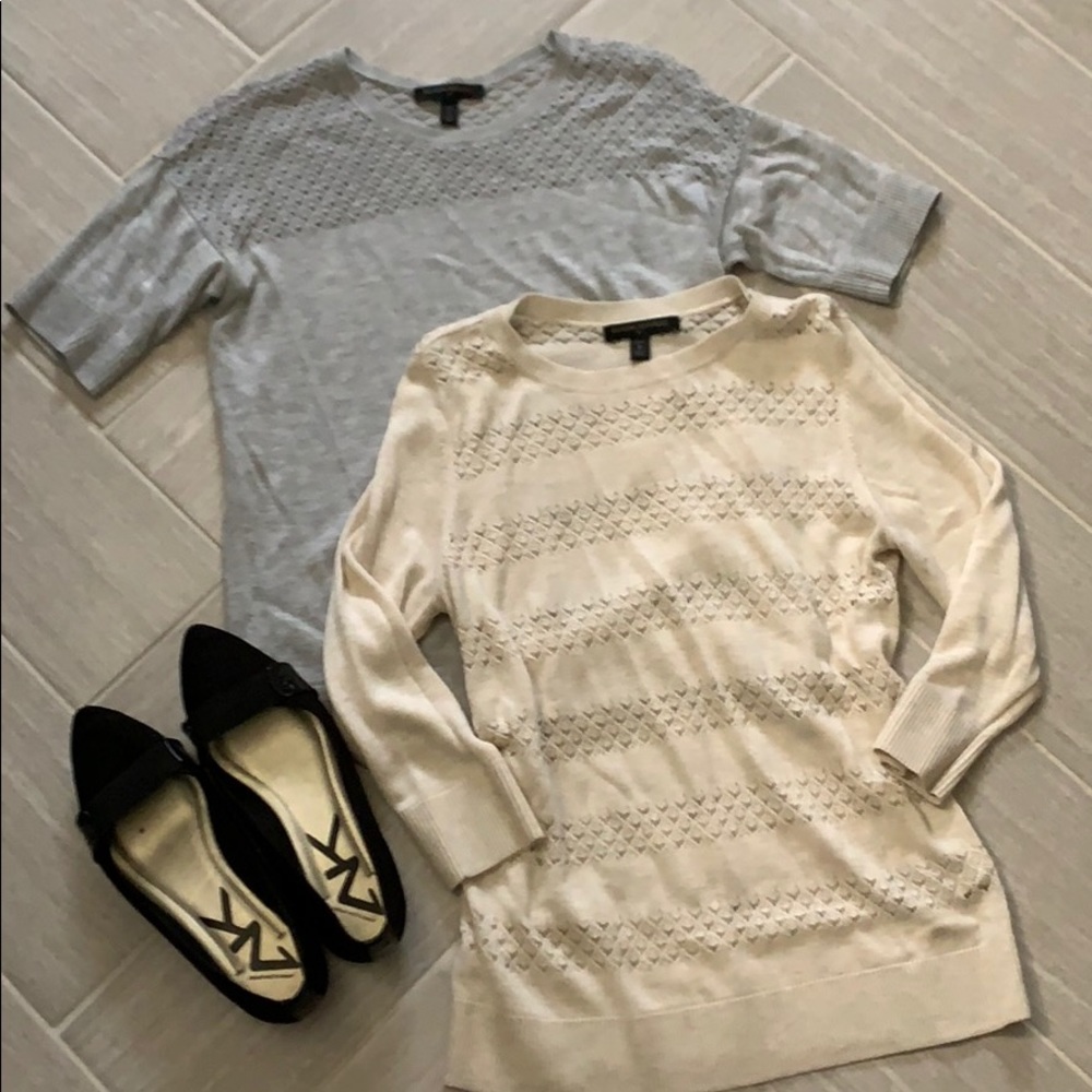 2 Lightweight Sweater blouses